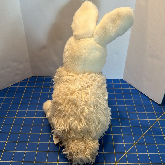Geoffrey’s Toy Box Gold Glitter Rabbit Plush Easter Bunny Stuffed Animal 2022 - Picture 4 of 6